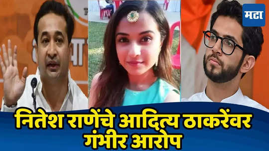 Aaditya Thackeray: दिशा सालियन प्रकरणात लहान मुलांचा रोल काय? आदित्य ठाकरेंना नितेश राणेंचा सवाल