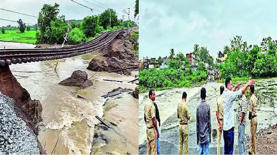 Marathwada Rain Update: मराठवाड्यात पावसामुळे ६३ गावे बाधित; दोन दिवसांत पाच जणांचा मृत्यू, पंचनाम्यांचे आदेश