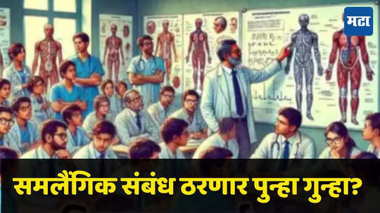 Medical Syllabus : समलैंगिक संबंध ठरणार पुन्हा गुन्हा? मेडिकल विद्यार्थ्यांच्या अभ्यासक्रमात मोठा बदल