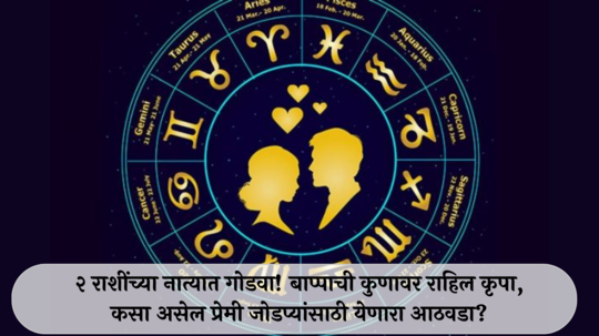 Weekly Love Horoscope 9 to 15 September 2024 : तुळसह २ राशींच्या नात्यात गोडवा! बाप्पाची कुणावर राहिल कृपा, कसा असेल प्रेमी जोडप्यांसाठी येणारा आठवडा?