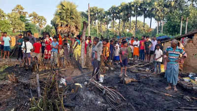 बिहारमध्ये दलितांची घरे जाळली; १५ जणांना अटक, विरोधकांचा सरकारवर आरोप