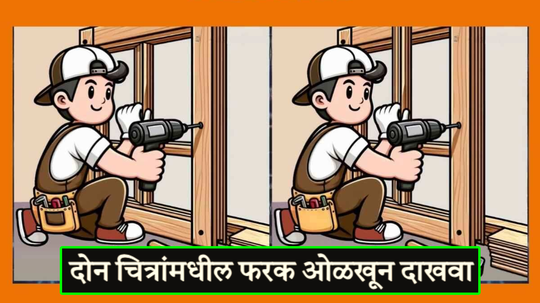 एकसारखे दिसणाऱ्या A आणि B मध्ये आहेत ३ फरक, हुशार असाल तर १० सेकंदात कोडं सोडवून दाखवा