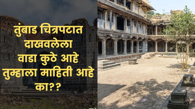 तुंबाड चित्रपटातला वाडा आतमधून कसा दिसतो? पाहून येईल शनिवार वाड्याची आठवण