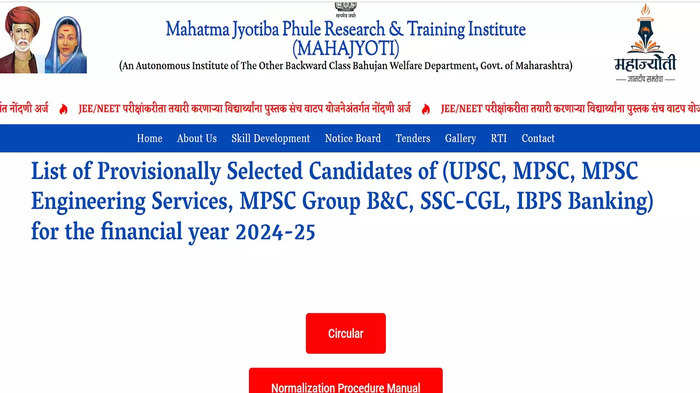 mahajyoti 2024-25 result