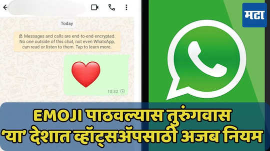 Emoji पाठवल्यास तुरुंगवास, ‘या’ देशाचा व्हॉट्सअ‍ॅपसाठी अजब नियम