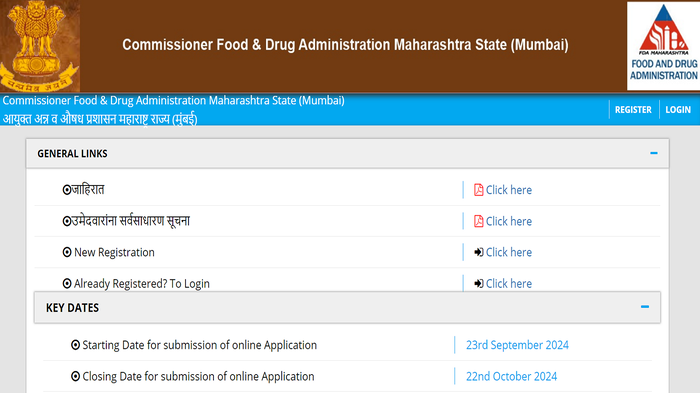 maharashtra fda job