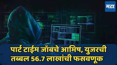 YouTube व्हिडीओ लाईक करणे महागात, पार्ट टाईमचं आमिष, 56.7 लाखांची फसवणूक