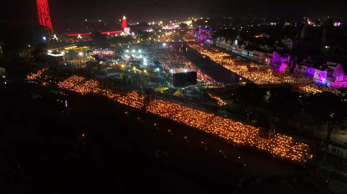 राम आयेंगे तो अंगना सजाऊंगी... दीपोत्सवाचा विश्वविक्रम; २५ लाखांहून अधिक पणत्यांनी उजळली अयोध्यानगरी