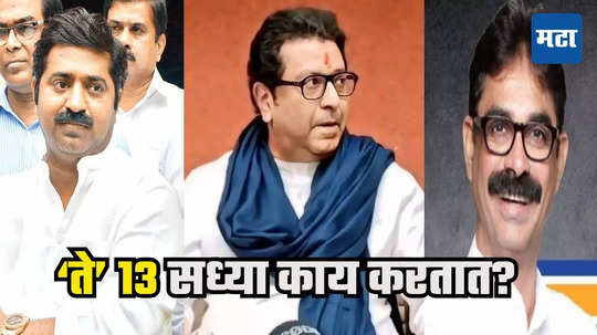 MNS 13 MLAs : बिछडे सभी बारी-बारी, पहिल्याच विधानसभा निवडणुकीत जबराट यश, मनसेचे 'ते' १३ आमदार आता कुठेत?