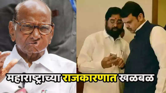 Sharad Pawar : महाराष्ट्राच्या राजकारणात खळबळ, शरद पवारांचा महायुती सरकारवर सर्वात गंभीर आरोप, काय म्हणाले?