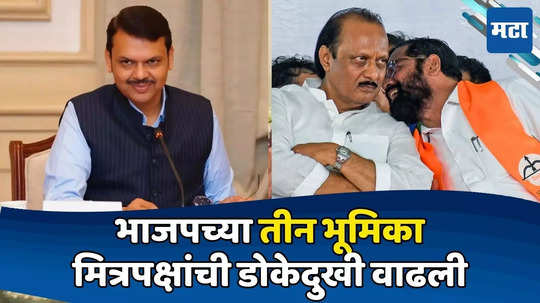 BJP Maharashtra: भाजपचं नेमकं चाललंय काय? मित्रपक्षांच्या अडचणीत वाढ; ३ मतदारसंघांत ३ वेगळ्या भूमिका