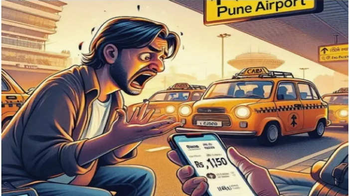 pune airport cab fraud AI