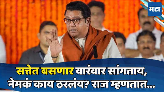 Raj Thackeray: सत्तेत जाण्याचा फॉर्म्युला काय? किंग, किंगमेकरची चर्चा फालतू म्हणत राज ठाकरेंचं त्रोटक उत्तर