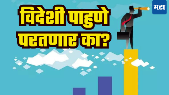 Share Market: आता बाजारातून पैसे काढतायेत मग, दुप्पट किंमत मोजावी लागणार... विदेशी पाहुण्यांना चेतावणी