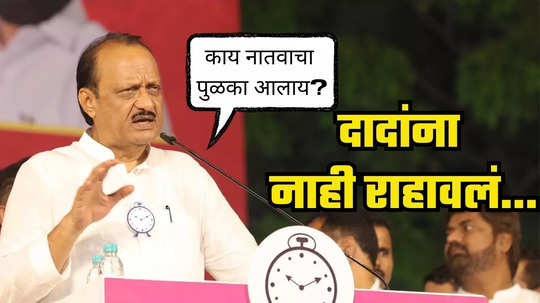 Ajit Pawar : 'काय नातवाचा पुळका आलाय, मी काय खाताडा-पिताडा आहे का?'; अजित पवारांकडून मनातील खदखद व्यक्त