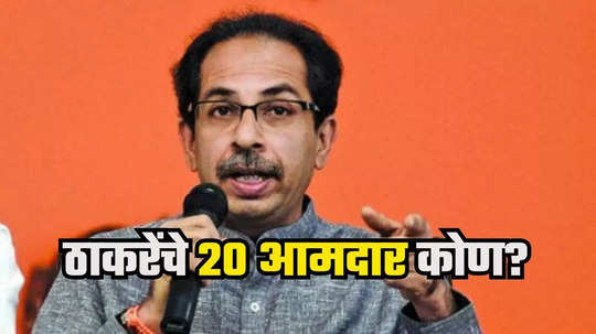 Uddhav Thackeray : ७५ पडले, पण २० नेटाने जिंकले; सोपल ते प्रभू, विधानसभेत पोहोचलेले ठाकरेंचे खंदे शिलेदार कोण?