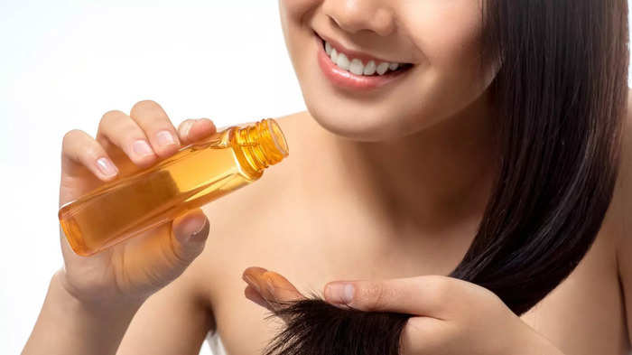 Hair oil massage