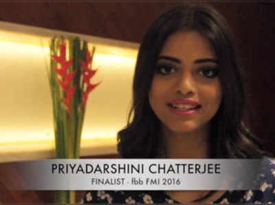 जानिए: fbb फेमिना मिस इंडिया 2016 की फाइनलिस्ट प्रियदर्शिनी चटर्जी के बारे में 