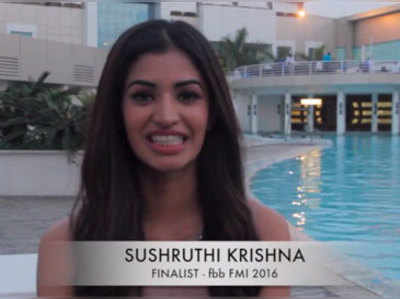 जानिए: fbb फेमिना मिस इंडिया 2016 की फाइनलिस्ट सुश्रुथि कृष्णा के बारे में 