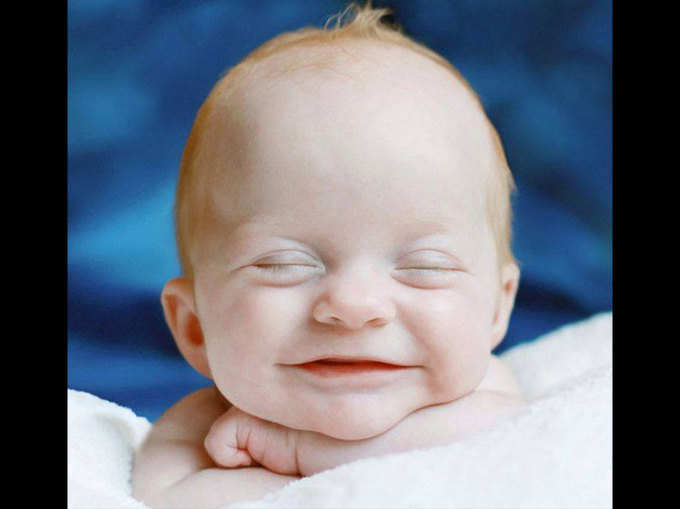 Cute Babies Smile While Sleeping Navbharat Times Photogallery