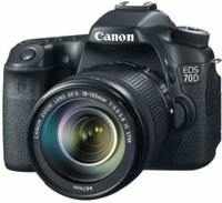 कैनन EOS 70D किट II (EF-S 18-135 mm IS STM) डिजिटल एसएलआर कैमरा