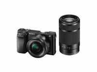 sony alpha ilce 6000y selp1650 and sel55210 mirrorless camera
