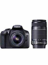कैनन EOS 1300D डबल जूम (EF-S 18-55mm f/3.5-f/5.6 IS II and EF-S 55-250mm f/4-f/5.6 IS IIड्यूल किट लेंस) डिजिटल SLR कैमरा