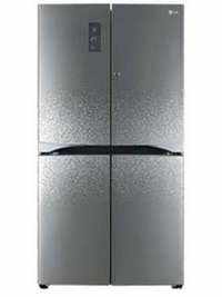 lg gr m24fwahl 725 ltr side by side refrigerator