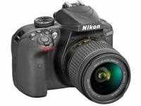 निकॉन D3400 (AF-P DX 18-55एमएम f/3.5-f/5.6g VR किट लेंस) डिजिटल एसएलआर कैमरा