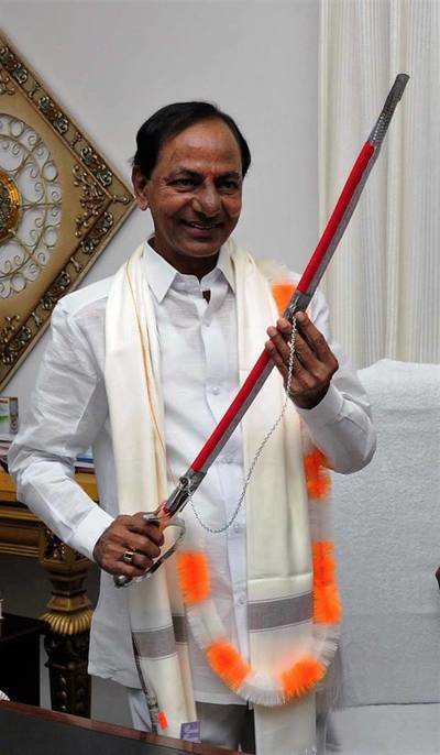 Image result for kcr with sword