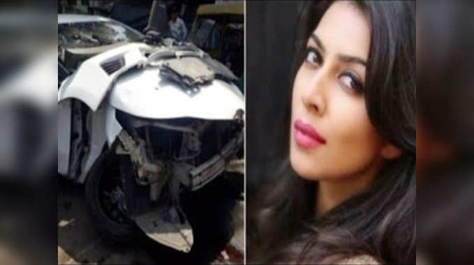 Model Sonika Chauhan dies in a car accident 