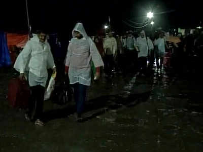 अमरनाथ तीर्थयात्रियों का पहला जत्था पहुंचा बालटाल बेस कैंप 