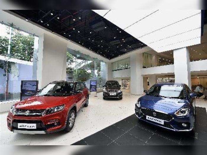 New Delhi: Maruti Suzuki ARENA, the car company&#39;s rebranded showroom after its...