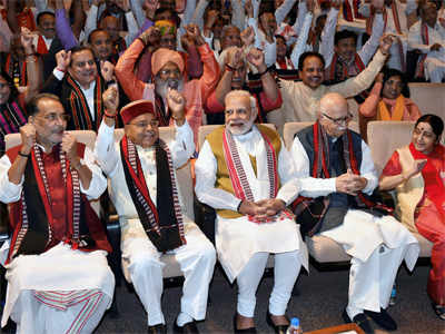BJP संसदीय दल की बैठक में PM मोदी ने कहा, त्रिपुरा में विचारधारा की जीत 