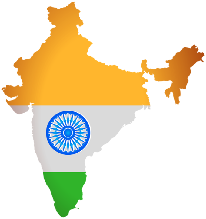 India_Map_Flag