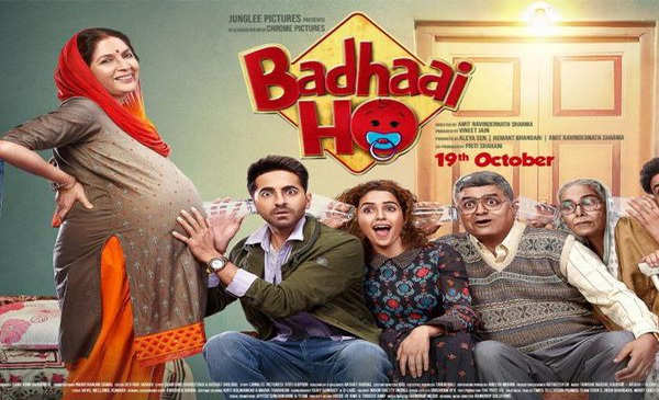 badhai ho trailer launch ayushman khurana sanya malhotra reaction