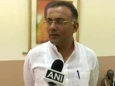 कांग्रेस प्रदेशाध्यक्ष दिनेश गुंडुराव