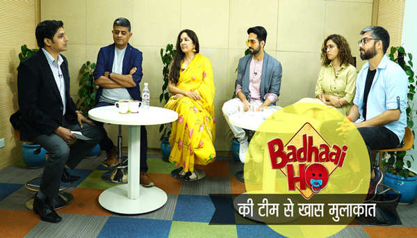 badhai ho movie star cast interview with ayusman khurana sanya malhotra gajraj rao neena gupta amit sharma