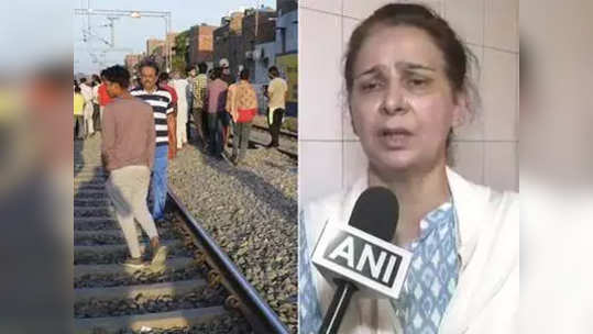 amritsar train accidentलोकांना मैदानात येण्याचं आवाहन केलं होतं: नवज्योत कौर