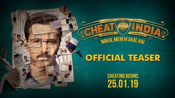 teaser of emraan hashmis new film cheat india