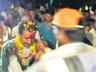 nagda bjp candidate gets garland of slippers round his neck in mp elections