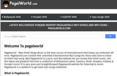 Pagalworld 2018 Mp3