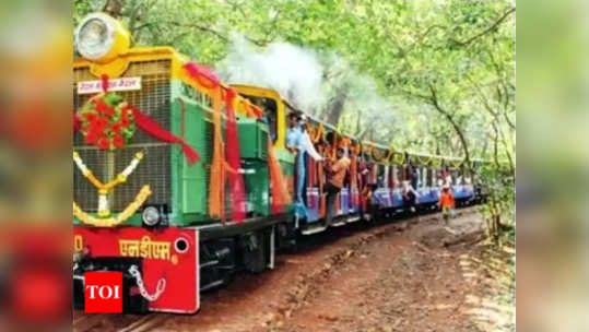 Matheran Mini Train: माथेरानची ट्रेन घसरली!