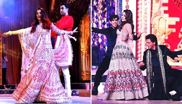 films stars dance performance at isha ambani anand piramal pre wedding celebration