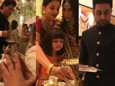 Isha Ambani Wedding: ईशा अंबानी की शादी में बॉलिवुड सितारों ने परोसा खाना 