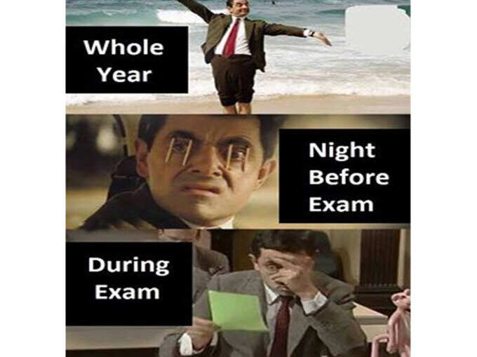 Exam Funny Viral Meme Funny Memes And Jokes Based On Exams Navbharat Times Photogallery