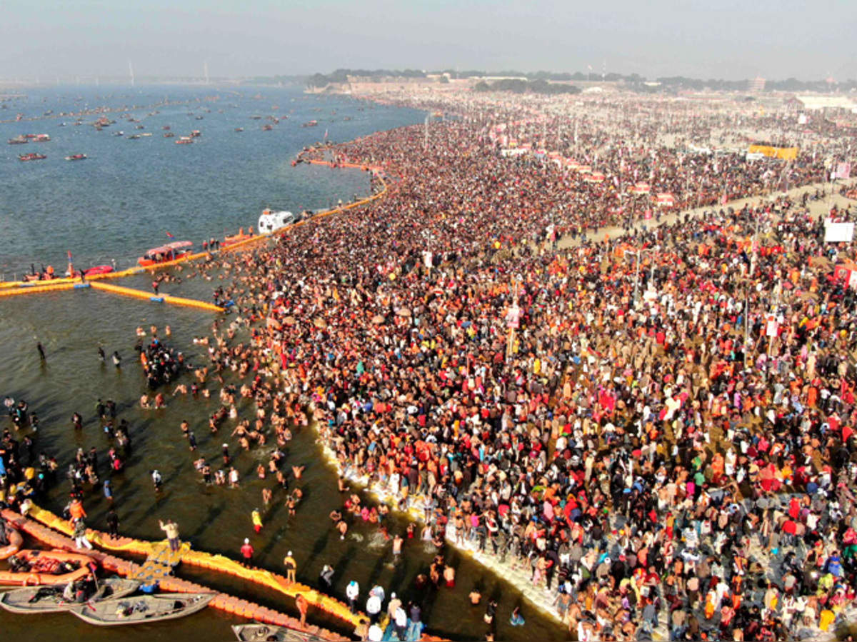 kumbh mela 2019: कुंभ से UP को मिलेगा 1.2 लाख करोड़ रुपये का राजस्व, 6 लाख  रोजगार: CII - kumbh to generate more than one lakh crore revenue: cii |  Navbharat Times