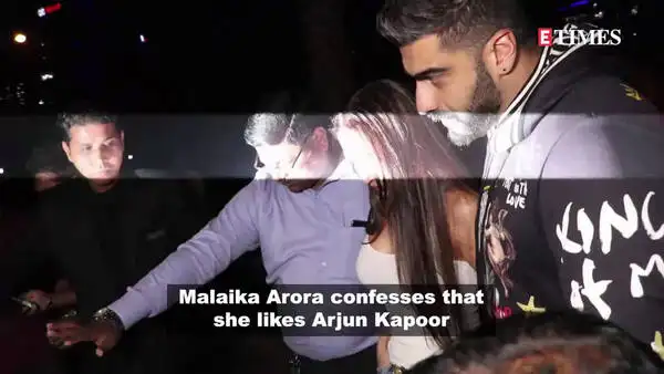 malaika arora says she likes arjun kapoor
