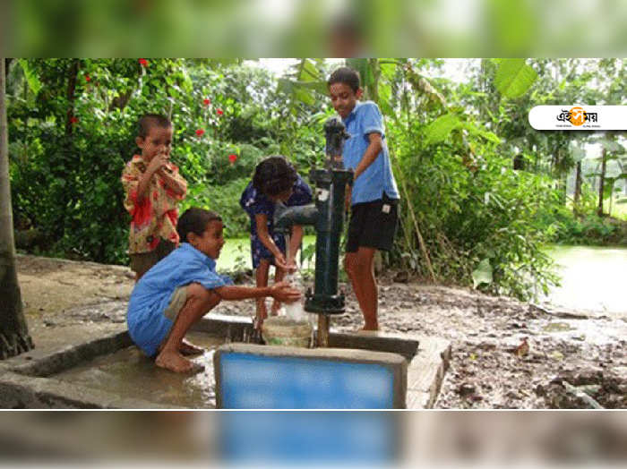 প ন য জল র সমস য ম ট ত জল প রকল প র দ ব ব স ন দ দ র Abandoned Residents Demand To Meet Drinking Water Issues Eisamay