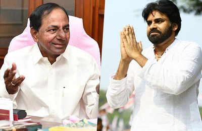 Image result for Pawan to KCR